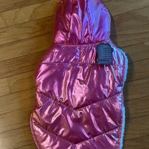 Dog Pink Puffer Jacket
